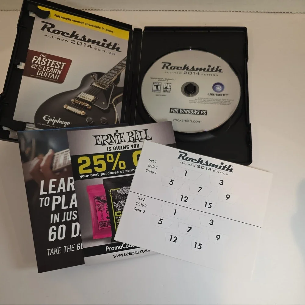 Rocksmith 2014 Edition (Windows/Mac) - MAC & WINDOWS DVD